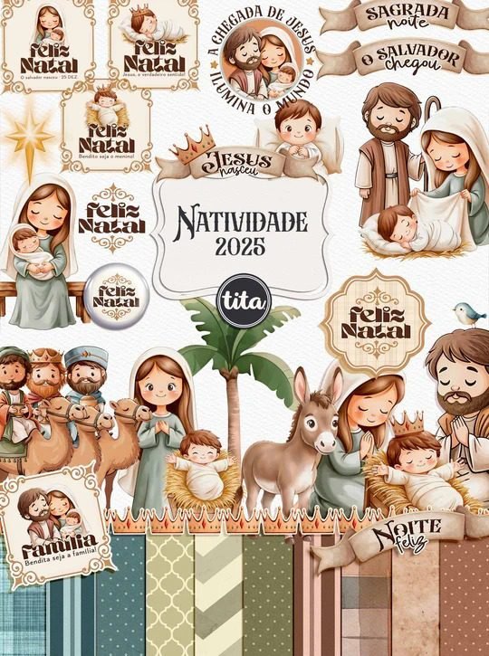 tita_previewKit_540x.jpg Natividade 2025 - Combo Ilustrações (Tita) - Imagem 1
