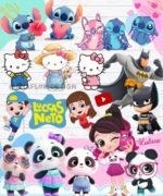 Volta às Aulas 2026 | Etiquetas Escolares | 60 TEMAS (Ana Flor) - Imagem 9