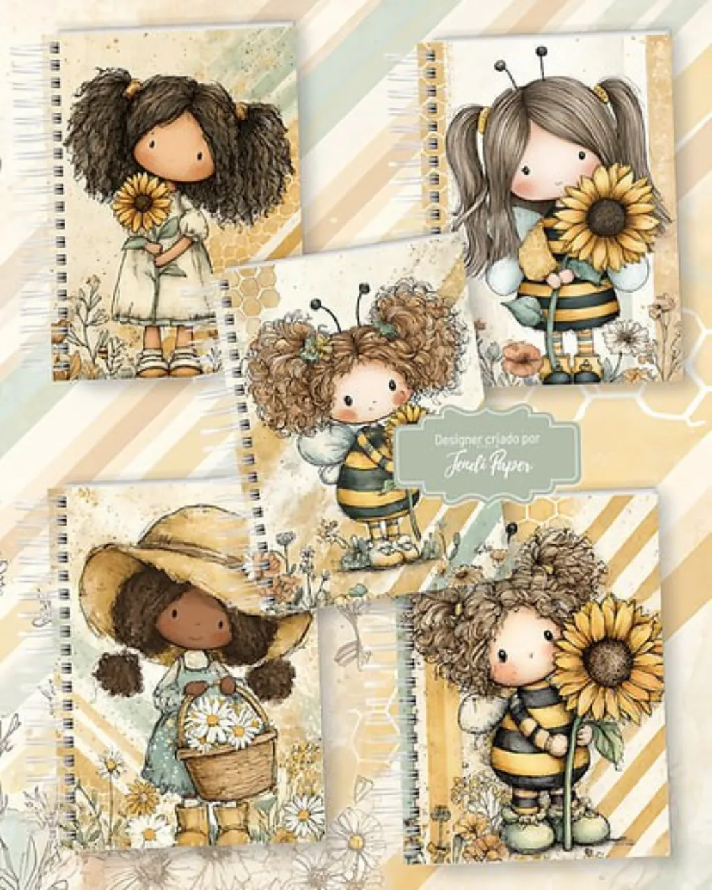 Arquivo Digital – Coleção Abelha Fofa – Jendi Paper-1Resultado Coleção Abelha Fofa – Jendi Paper - Imagem 1