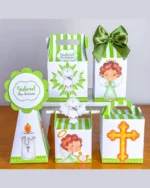 Batizado Verde – Juliana Artes | Kit Digital de Personalizados - Imagem 4