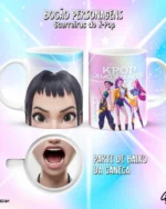 Canecas – Bocão Guerreiras de K-Pop – Guati - Imagem 13