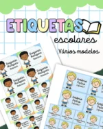 Etiquetas Escolares 2026 - Desenhitos - Imagem 9