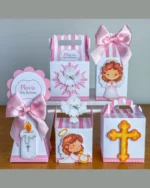 Festa Pronta – Batizado Rosa – Juliana Artes - Imagem 8