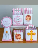 Festa Pronta – Batizado Rosa – Juliana Artes