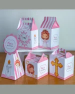 Festa Pronta – Batizado Rosa – Juliana Artes - Imagem 2