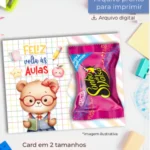 Kit Card Multiuso – Feliz Volta às Aulas – Balloon Criativo
