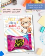 Kit Card Multiuso – Feliz Volta às Aulas – Balloon Criativo - Imagem 2