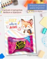 Kit Card Multiuso – Feliz Volta às Aulas – Balloon Criativo - Imagem 4