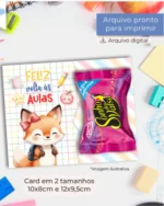 Kit Card Multiuso – Feliz Volta às Aulas – Balloon Criativo - Imagem 5