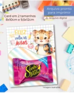Kit Card Multiuso – Feliz Volta às Aulas – Balloon Criativo - Imagem 6