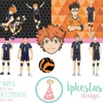 Kit Digital Haikyuu – Elo7