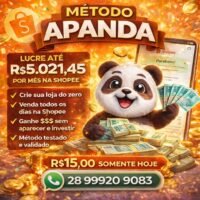 Método Apanda – Papelaria Personalizada na Shopee