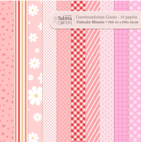 Papeis-Gisele-Colecao-Minnie-PDF-A4-e-PNG-30cm.png Papéis Gisele - Coleção Minnie - PDF A4 e PNG 30cm - Imagem 1