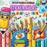 Stickers Volta às Aulas – IllustraDeb