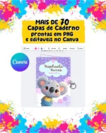 Volta às Aulas 2026 – Capas de Caderno Meninos e Meninas – Ana Flor Design - Imagem 5