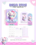 Helllo Kitty na Escola – Volta às Aulas 2026 (Pamela Vieira) - Imagem 2