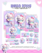 Helllo Kitty na Escola – Volta às Aulas 2026 (Pamela Vieira) - Imagem 4