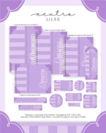 Neutro Lilás – Volta às Aulas 2026 (Pamela Vieira) - Imagem 3