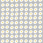 Arquivo Digital DTF UV Flores Brancas 2026 (A4)