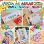 Volta às Aulas | Mimos – Alfabeto – Tabuada | Ana Flor