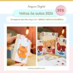 Volta às Aulas 2026 – Estúdio G19 | Tema Pet Cat & Dog