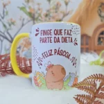 Kit Digital Páscoa Vol. 2 para Canecas – Arquivo Digital JPEG e PNG para Sublimação - Imagem 29