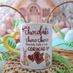 Kit Digital Páscoa Vol. 2 para Canecas – Arquivo Digital JPEG e PNG para Sublimação - Imagem 8