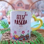 Kit Digital Páscoa Vol. 2 para Canecas – Arquivo Digital JPEG e PNG para Sublimação - Imagem 4