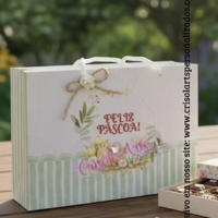 Combo Digital Mimos de Páscoa Cristã e Delicada – Arquivos Digitais para Imprimir com Card Bis, Card Cruz, Adesivo KitKat e Sacola