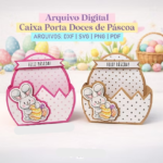 Caixa Porta Doces de Páscoa