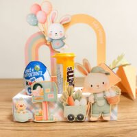 Combo Premium Caixa Arco-Íris Páscoa Cristã e Tradicional – Arquivo Digital para Imprimir