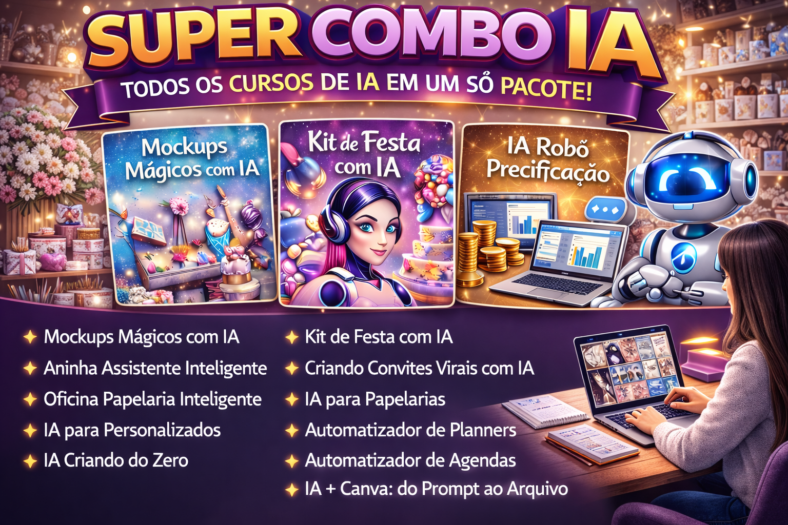 COMBO CURSOS IA SITE