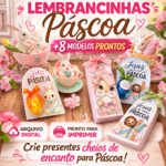Caixa para barra de chocolate e cards Lembrancinhas de Páscoa