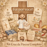 Kit Cruz da Páscoa Completo : O Verdadeiro Sentido da Celebração!