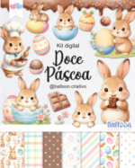 Combo Digital Páscoa – Rótulo para Latinhas + Kit Doce Páscoa - Imagem 2