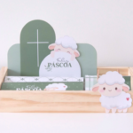 Kit digital para cesta - Páscoa (Ovelhinha)