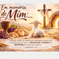 Painel Feliz Páscoa com Coelhinho – Arquivo Digital para Imprimir para Escola e Decoração