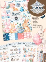 Páscoa 2026 - Combo Ilustrações Coelhos
