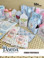 Páscoa 2026 - Combo Printables ( Coelhos + Jesus ) - Imagem 8