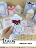 Páscoa 2026 - Combo Printables ( Coelhos + Jesus ) - Imagem 4