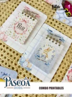 Páscoa 2026 - Combo Printables ( Coelhos + Jesus ) - Imagem 7