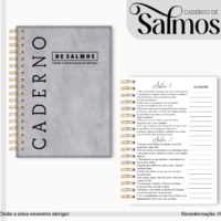 Caderno de Salmos Masculino (Lina Criativa)
