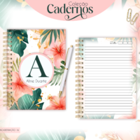 Caderno Tropical (Lina Criativa)