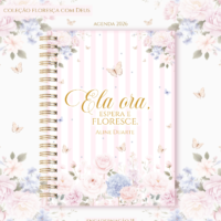Pack Agenda Cristã - Florescer com Deus (Lina Criativa)