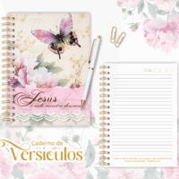 COMBO Caderno com Versículos (Lina Criativa)