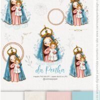 kit Digital Ilustrações Nossa Senhora da Penha