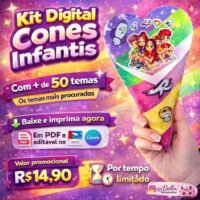 + de 50 Cones Infantis