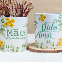 Mamãe Floral - Artes para Caneca