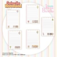 Combo Blocos Woodland (Jana Bicalho)