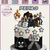 Star Wars - Topo de Bolo